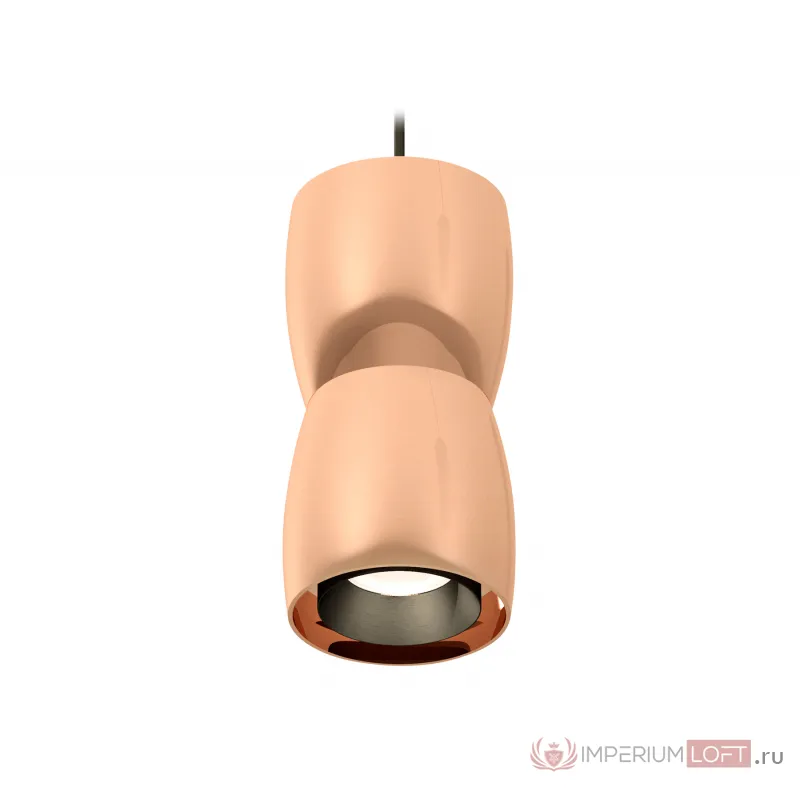 Комплект подвесного светильника XP1144010 PPG/SBK/PBK золото розовое полированное/черный песок/черный полированный MR16 GU5.3 (A2311, C1144, A2011, C1144, N7031) от NovaLamp