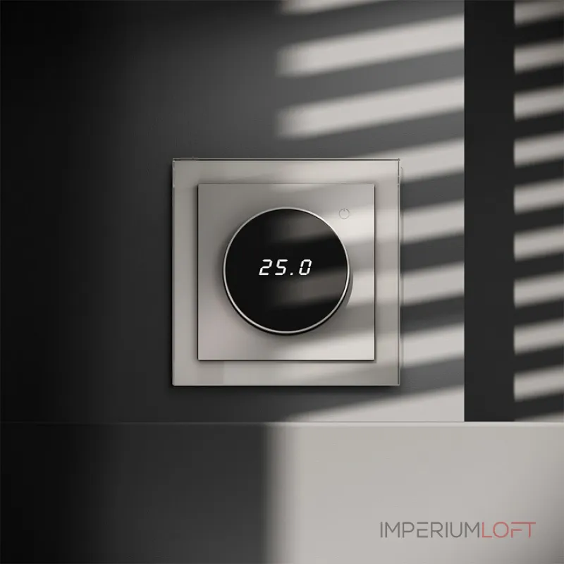 Терморегулятор электромеханический для теплого пола без рамки Voltum S70 VLS070103 от ImperiumLoft