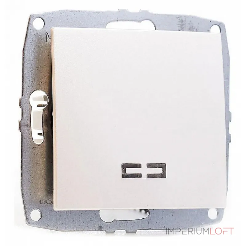 Выключатель одноклавишный с подсветкой без рамки Mono Electric Despina / Larissa 500-002525-101 от ImperiumLoft Выключатель одноклавишный с подсветкой без рамки Mono Electric Despina / Larissa 500-002525-101 от ImperiumLoft