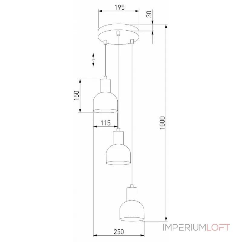 Подвесной светильник TK Lighting Cairo 4895 Cairo