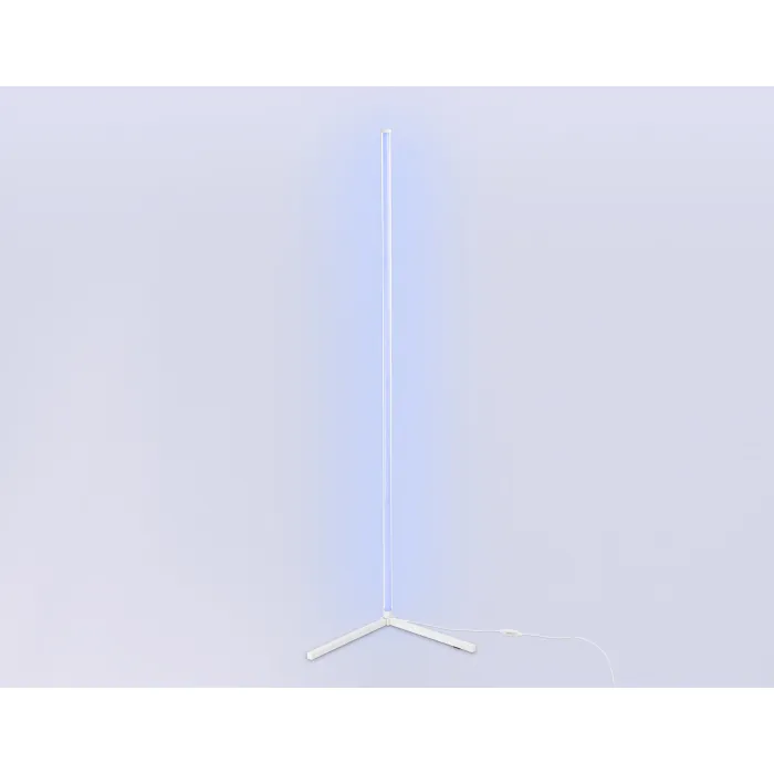 Светильник светодиодный напольный RGB с пультом FL8025 WH белый LED 20W RGB D32*1650 (ПДУ РАДИО 2.4G) от NovaLamp