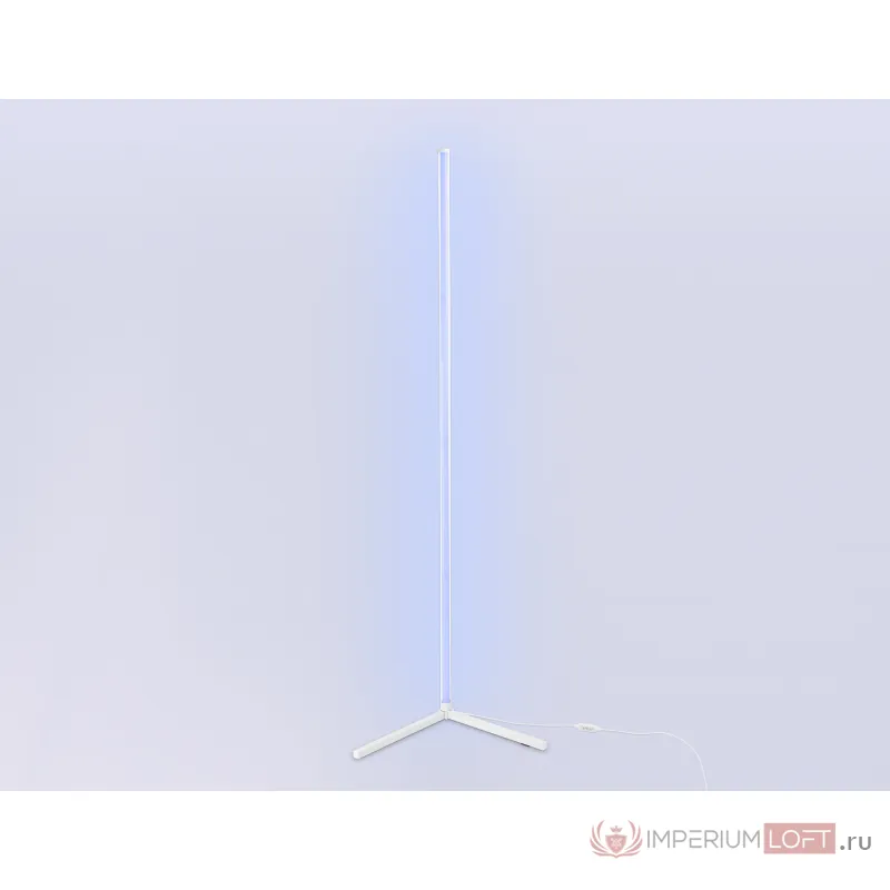 Светильник светодиодный напольный RGB с пультом FL8025 WH белый LED 20W RGB D32*1650 (ПДУ РАДИО 2.4G) от NovaLamp