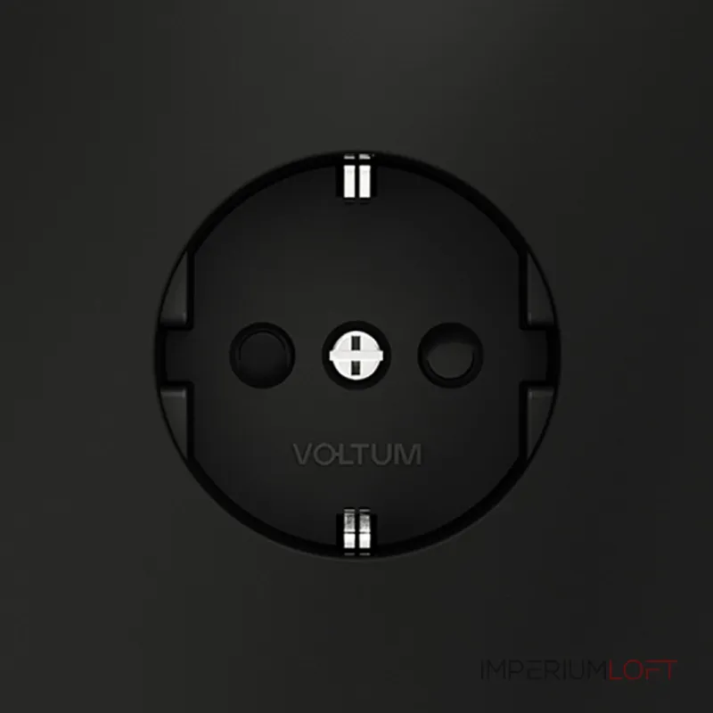 Розетка с заземлением и со шторкой без рамки Voltum S70 VLS040208 от ImperiumLoft Розетка с заземлением и со шторкой без рамки Voltum S70 VLS040208 от ImperiumLoft