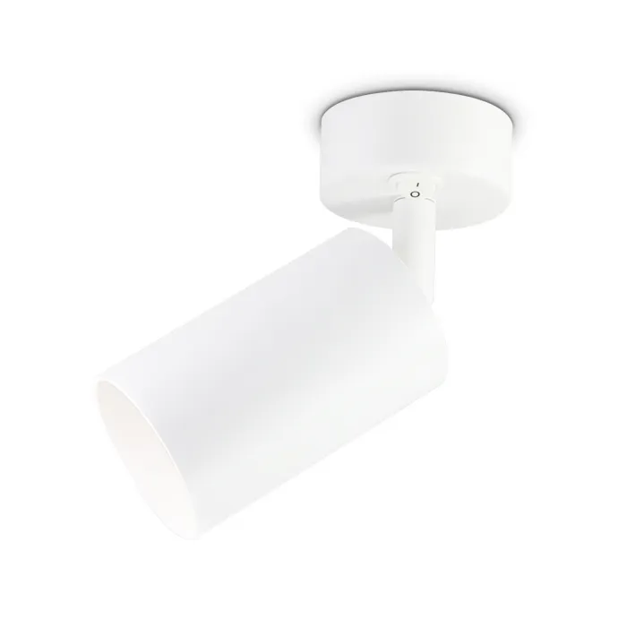 Накладной спот с выключателем TA126 WH белый GU10 max 12W D70*164*D55 от NovaLamp