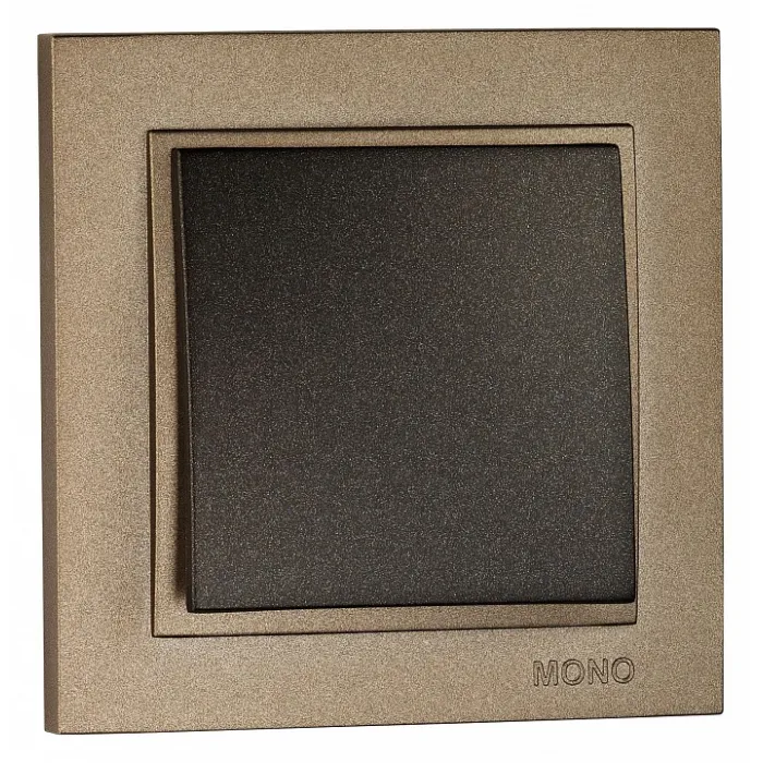 Выключатель одноклавишный без рамки Mono Electric Despina / Larissa 500-002025-100 от ImperiumLoft