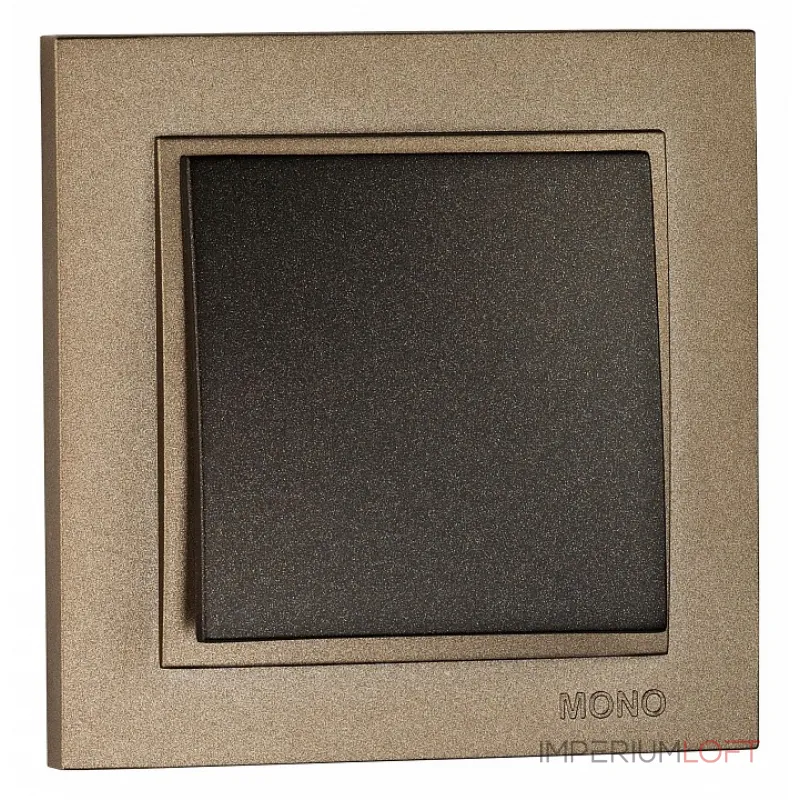 Выключатель одноклавишный без рамки Mono Electric Despina / Larissa 500-002025-100 Выключатель одноклавишный без рамки Mono Electric Despina / Larissa 500-002025-100