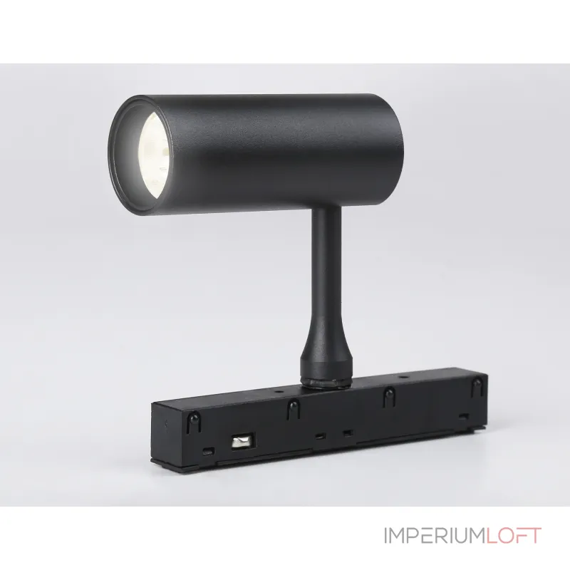 Светильник светодиодный для шинопровода Magnetic GL3814 BK черный IP20 7W 4200K 48V 24° D35*80 от NovaLamp
