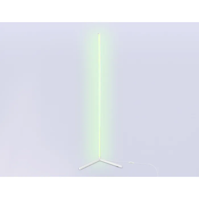 Светильник светодиодный напольный RGB с пультом FL8025 WH белый LED 20W RGB D32*1650 (ПДУ РАДИО 2.4G) от NovaLamp
