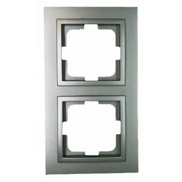 Рамка на 2 поста Mono Electric Despina 102-240000-161