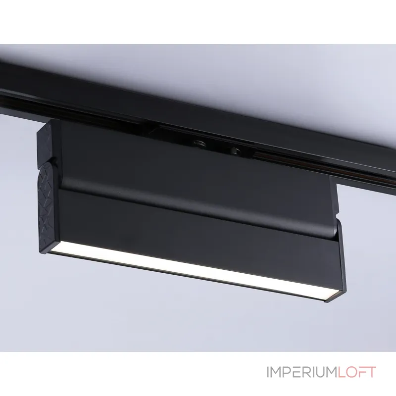 Светильник светодиодный трековый GL6808 BK черный LED 12W 4200K 230*22*87 от NovaLamp
