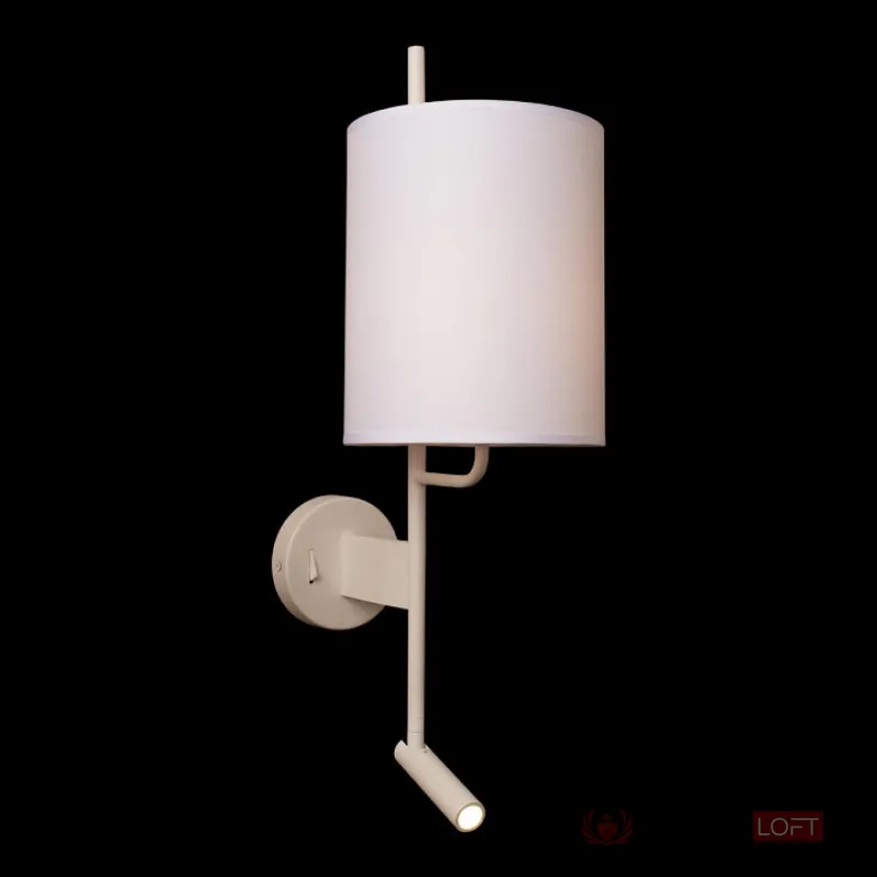 Бра с подсветкой Loft it Ritz 10253W/B White от ImperiumLoft