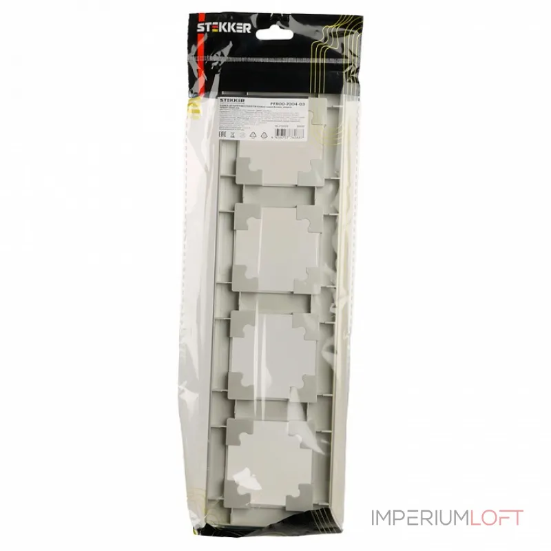 Рамка на 4 поста Stekker PFR00-7004-03 39800 от ImperiumLoft