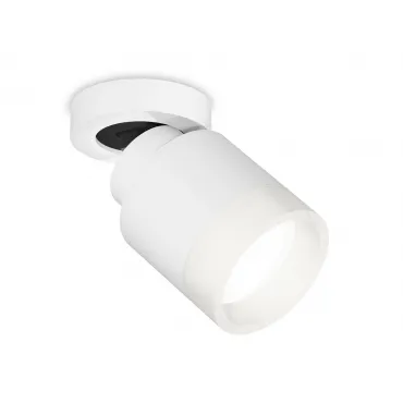 Комплект накладного поворотного светильника с акрилом XM8110001 SWH/FR белый песок/белый матовый GX53 (A2228, A2105, C8110, N8401) от NovaLamp