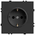 Розетка без заземления и со шторкой без рамки Stekker RST16-5110-05 49854