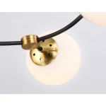 Подвесной светильник TR2548/5 BK/SB черный/бронза E27/5 max 60W 950*600*450 от NovaLamp