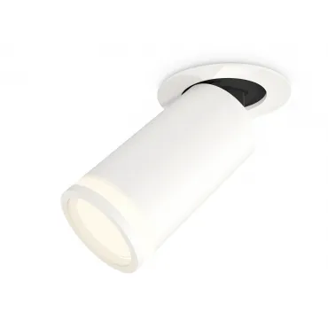 Комплект встраиваемого поворотного светильника с акрилом XM6322221 SWH/FR белый песок/белый матовый MR16 GU5.3 (A2241, C6322, N6220) от NovaLamp