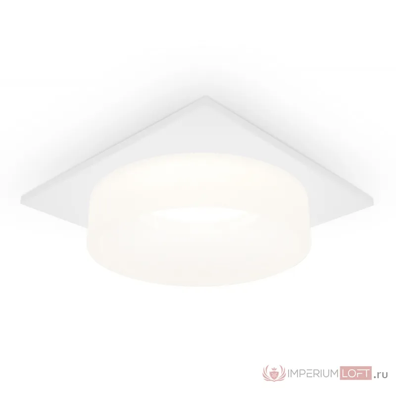 Встраиваемый точечный светильник с акрилом TN1314 SWH/FR белый песок/белый матовый GU5.3 92*92*45 от NovaLamp