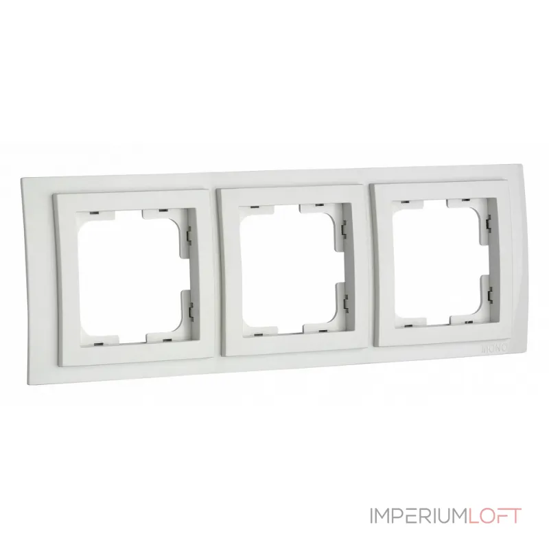 Рамка на 3 поста Mono Electric Larissa 103-191900-162 Рамка на 3 поста Mono Electric Larissa 103-191900-162