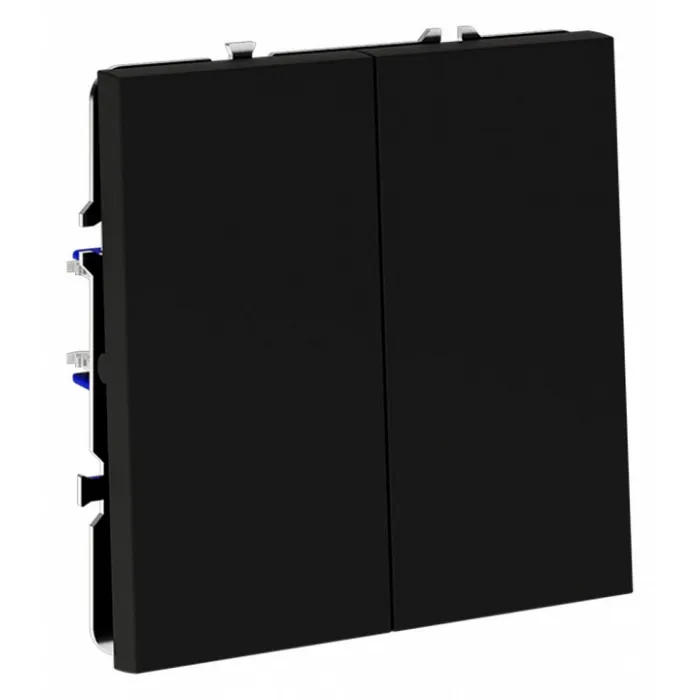 Выключатель проходной двухклавишный без рамки Voltum S70 VLS020308 от ImperiumLoft