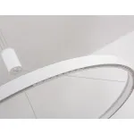 Светильник подвесной светодиодный FL5855 WH белый 40W 3000K/4200K/6400K D800*860 (без ПДУ) от NovaLamp