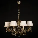 Подвесная люстра Abrasax Sylvia L.8110-8BR CRISTAL-SHADE от ImperiumLoft