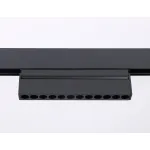 Светильник светодиодный поворотный для шинопровода Magnetic GL4048 BK черный IP20 12W 4200K 48V 24° 223*22*105 от NovaLamp
