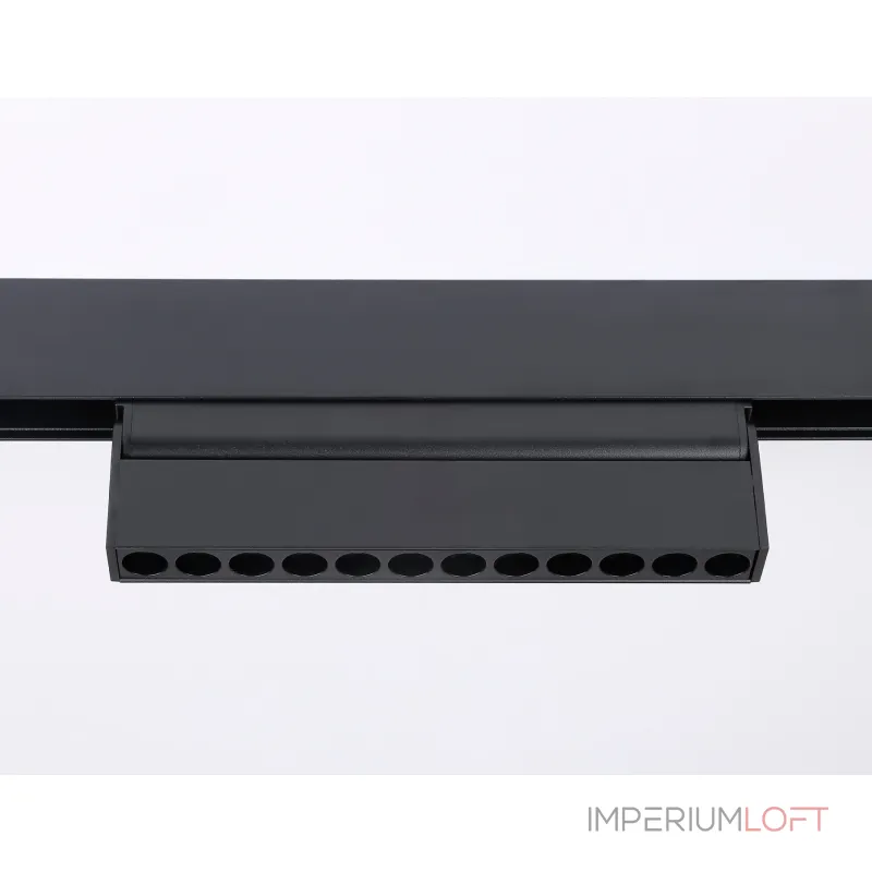 Светильник светодиодный поворотный для шинопровода Magnetic GL4048 BK черный IP20 12W 4200K 48V 24° 223*22*105 от NovaLamp
