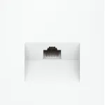 Розетка Ethernet RJ-45 без рамки Voltum S70 VLS060102 от ImperiumLoft