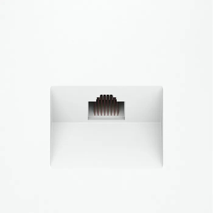 Розетка Ethernet RJ-45 без рамки Voltum S70 VLS060102 от ImperiumLoft
