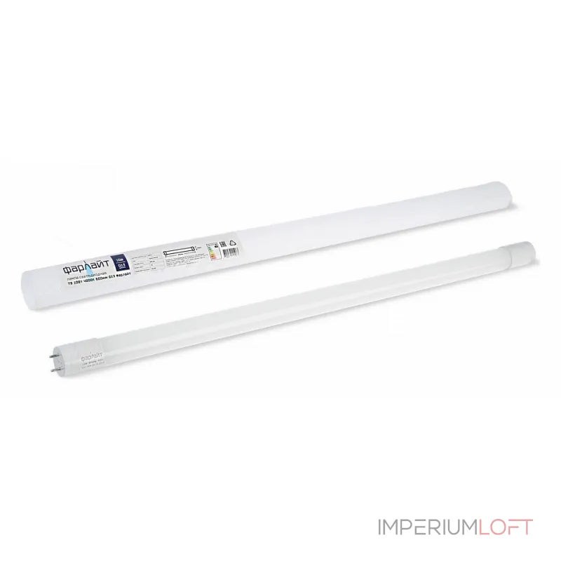 Лампа светодиодная Farlight Т8 G13 10Вт 4000K FAR000054 от ImperiumLoft Лампа светодиодная Farlight Т8 G13 10Вт 4000K FAR000054 от ImperiumLoft