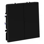 Выключатель двухклавишный без рамки Voltum S70 VLS020108 от ImperiumLoft