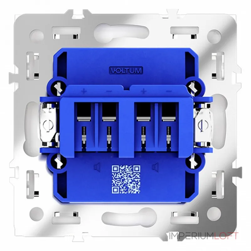 Розетка акустическая без рамки Voltum S70 VLS060301 от ImperiumLoft