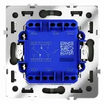 Выключатель проходной двухклавишный без рамки Voltum S70 VLS020308 от ImperiumLoft