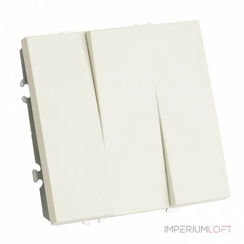 Выключатель трехклавишный без рамки Stekker RSW10-5108-01 49870 от ImperiumLoft