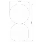 Настольная лампа декоративная TK Lighting Miki 16040 Miki от ImperiumLoft