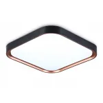 Потолочный светодиодный светильник FZ1271 BK/PGD черный/розовое золото 27W 5000K 350*350*60 (Без ПДУ) от NovaLamp
