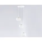 Подвесной светильник TR3540/3 WH/CL/FR белый/прозрачный/белый матовый E27*3 max 40W D281*800 от NovaLamp