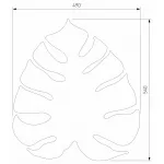 Накладной светильник TK Lighting Monstera 6436 Monstera от ImperiumLoft