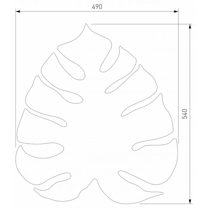 Накладной светильник TK Lighting Monstera 6436 Monstera от ImperiumLoft