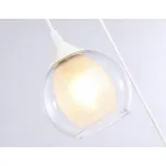 Подвесной светильник TR3540/3 WH/CL/FR белый/прозрачный/белый матовый E27*3 max 40W D281*800 от NovaLamp