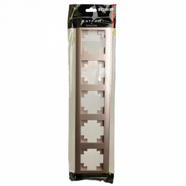 Рамка на 5 постов Stekker PFR00-7005-08 49610 от ImperiumLoft