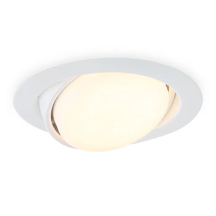 Светильник встраиваемый G10122 WH белый GX53 max 12W D120*48 от NovaLamp
