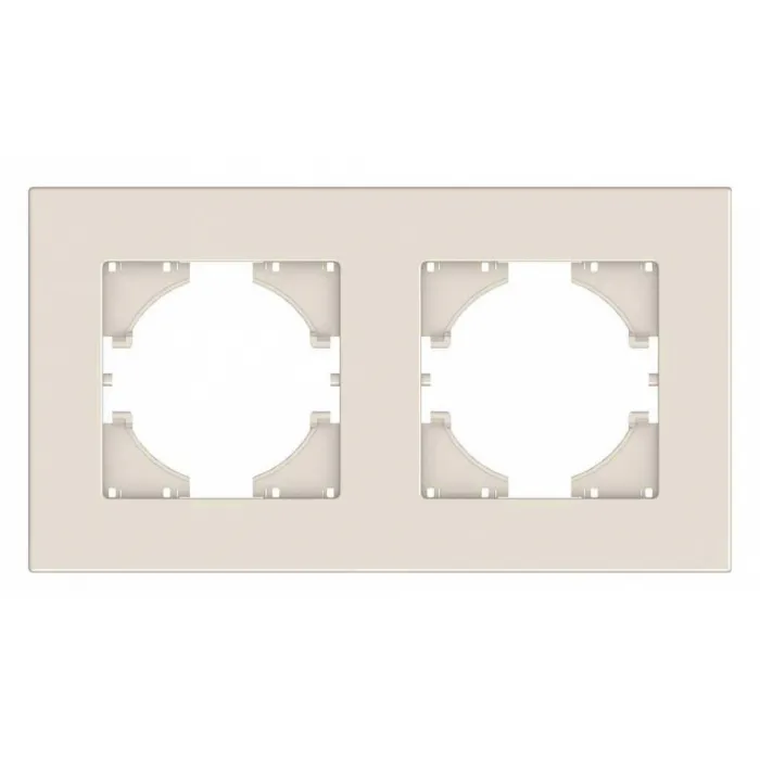 Рамка на 2 поста Gusi Electric CITY С1112-003 от ImperiumLoft