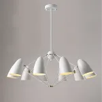 Люстра JLYLITE 10-Light Sputnik Chandelier White от ImperiumLoft