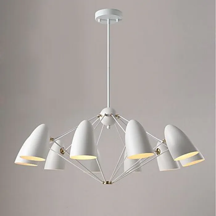 Люстра JLYLITE 10-Light Sputnik Chandelier White от ImperiumLoft