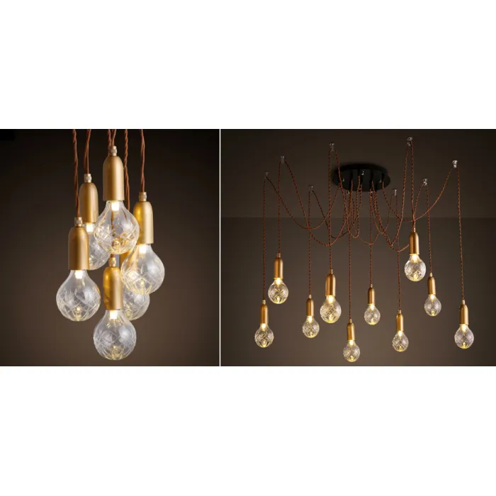 Подвесной светильник lee broom Ceare Crystal Bulb Chandelier от ImperiumLoft