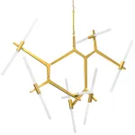 Подвесная люстра Agnes Chandelier Gold 14