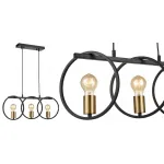 Люстра Loft Rings Ligh 3 от ImperiumLoft