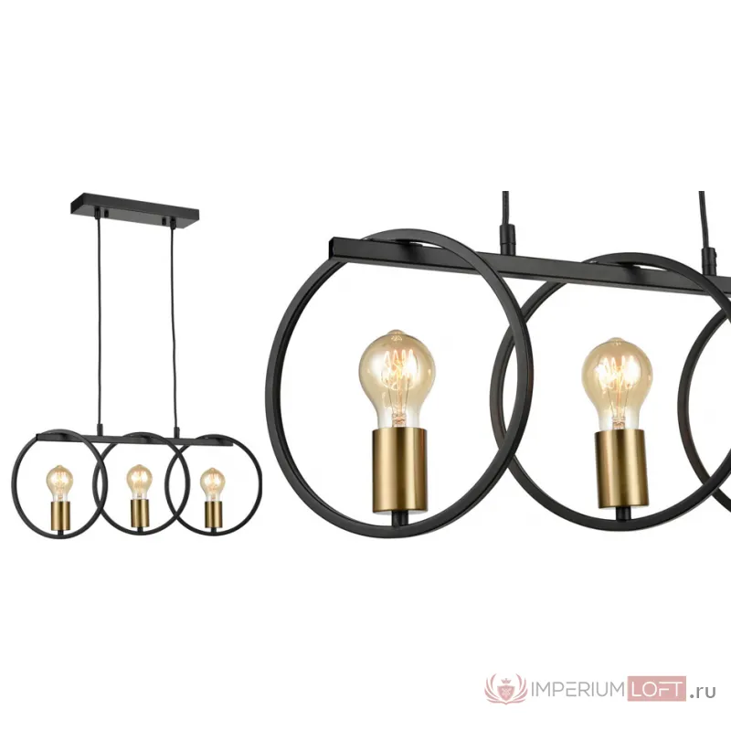 Люстра Loft Rings Ligh 3 от ImperiumLoft