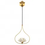 Бра Хрустальный Цветок Лотоса Lotus flower Wall Clear Glass B от ImperiumLoft